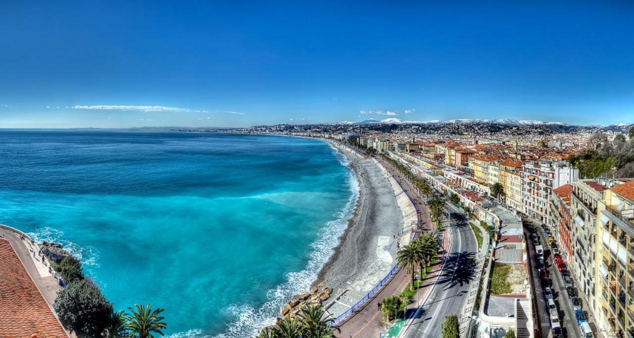 Zen Beach Cannes Sea View Apartment Beach In Front X2 Pools-Ac-Clim-Wifi-Free Parking Inside Exterior foto