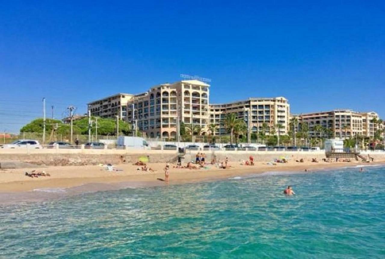 Zen Beach Cannes Sea View Apartment Beach In Front X2 Pools-Ac-Clim-Wifi-Free Parking Inside Exterior foto