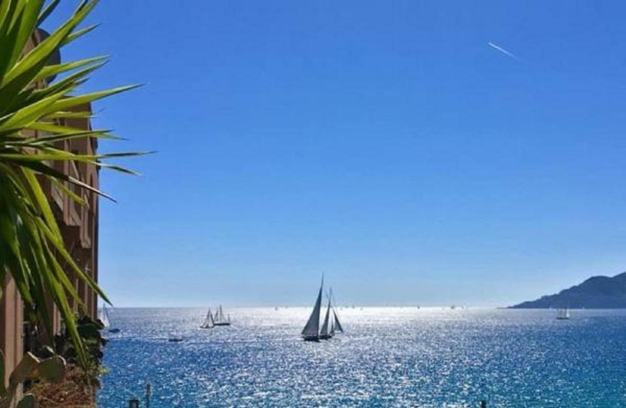 Zen Beach Cannes Sea View Apartment Beach In Front X2 Pools-Ac-Clim-Wifi-Free Parking Inside Exterior foto