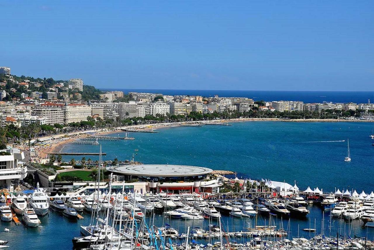 Zen Beach Cannes Sea View Apartment Beach In Front X2 Pools-Ac-Clim-Wifi-Free Parking Inside Exterior foto