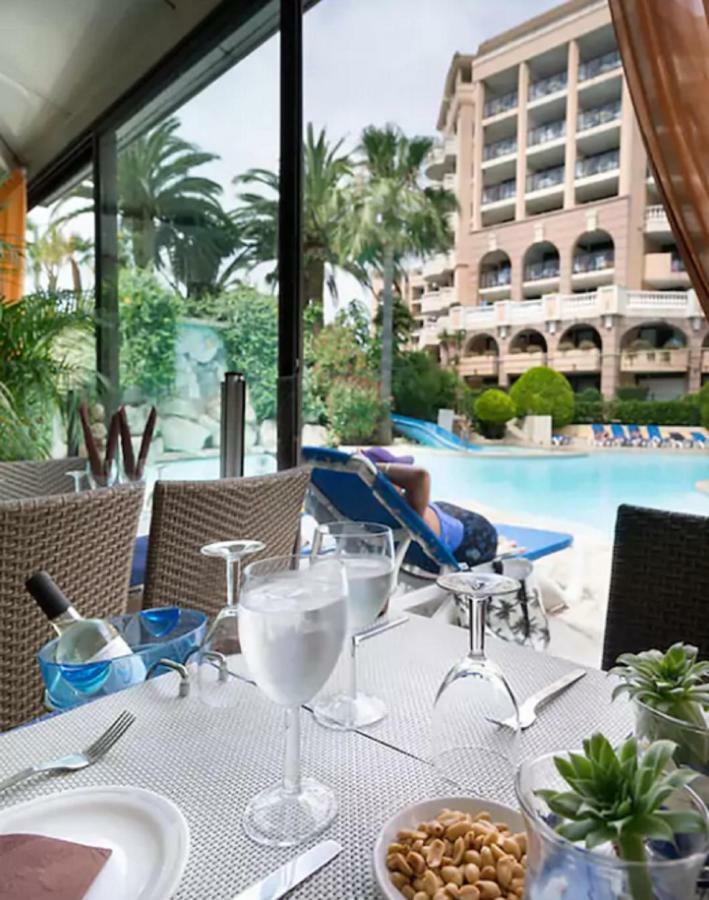 Zen Beach Cannes Sea View Apartment Beach In Front X2 Pools-Ac-Clim-Wifi-Free Parking Inside Exterior foto