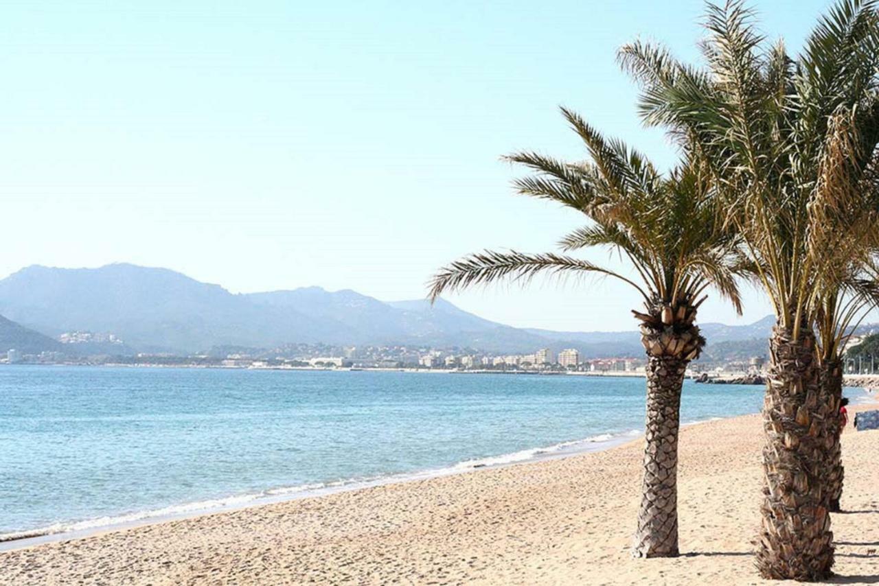 Zen Beach Cannes Sea View Apartment Beach In Front X2 Pools-Ac-Clim-Wifi-Free Parking Inside Exterior foto